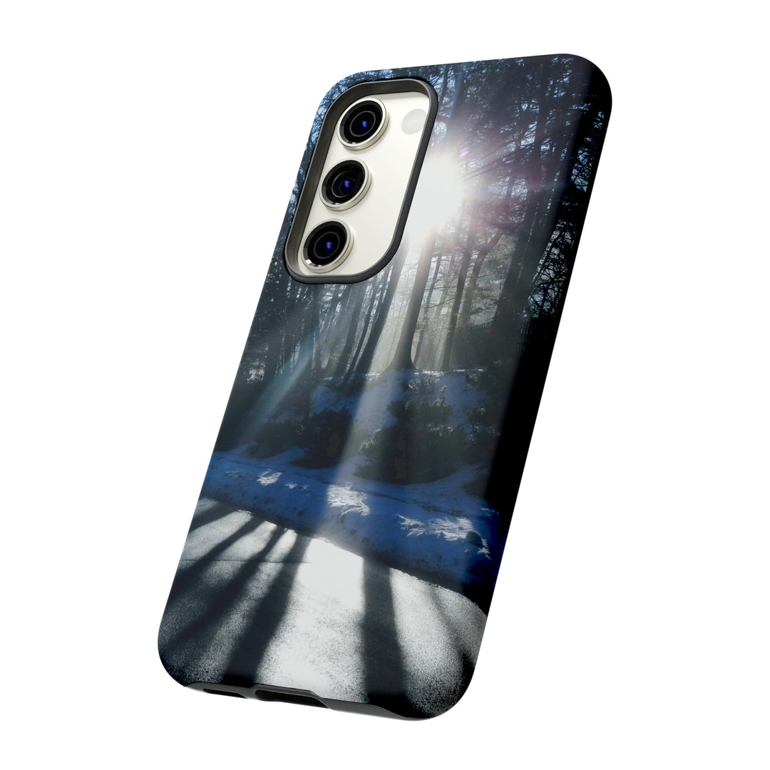 Cute Samsung Phone Case | Aesthetic Samsung Phone Case | Galaxy S23, S22, S21, S20 | Winter Sunshine, Protective Phone Case - Studio40ParkLane