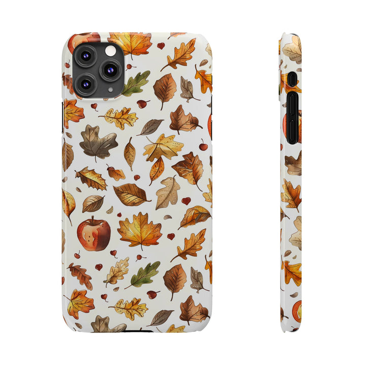 Slim Fall Autumn Leaves Gift for Her Cute Phone Cases for Iphone 16 | iPhone 15 Case | iPhone 15 Pro Max Case, Iphone 14, Iphone 14 Pro Max, Iphone 13, Slim - Studio40ParkLane