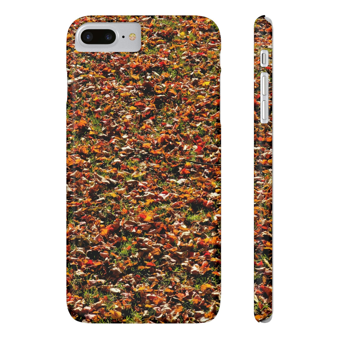 Slim Cute Phone Cases for Iphone - | iPhone 15 Case | iPhone 15 Pro Max Case, Iphone 14 Case, Iphone 14 Pro Max, Iphone 13, New England Fall Leaves - Studio40ParkLane