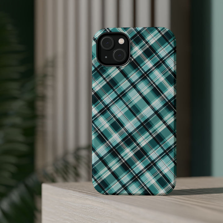 Checkered Plaid Magsafe Gift for Her Cute Phone Case for Iphone, | iPhone 16 | iPhone 15 Pro Max, Iphone 14 Pro Max, 13 12 11 10 9 8 7 - Studio40ParkLane