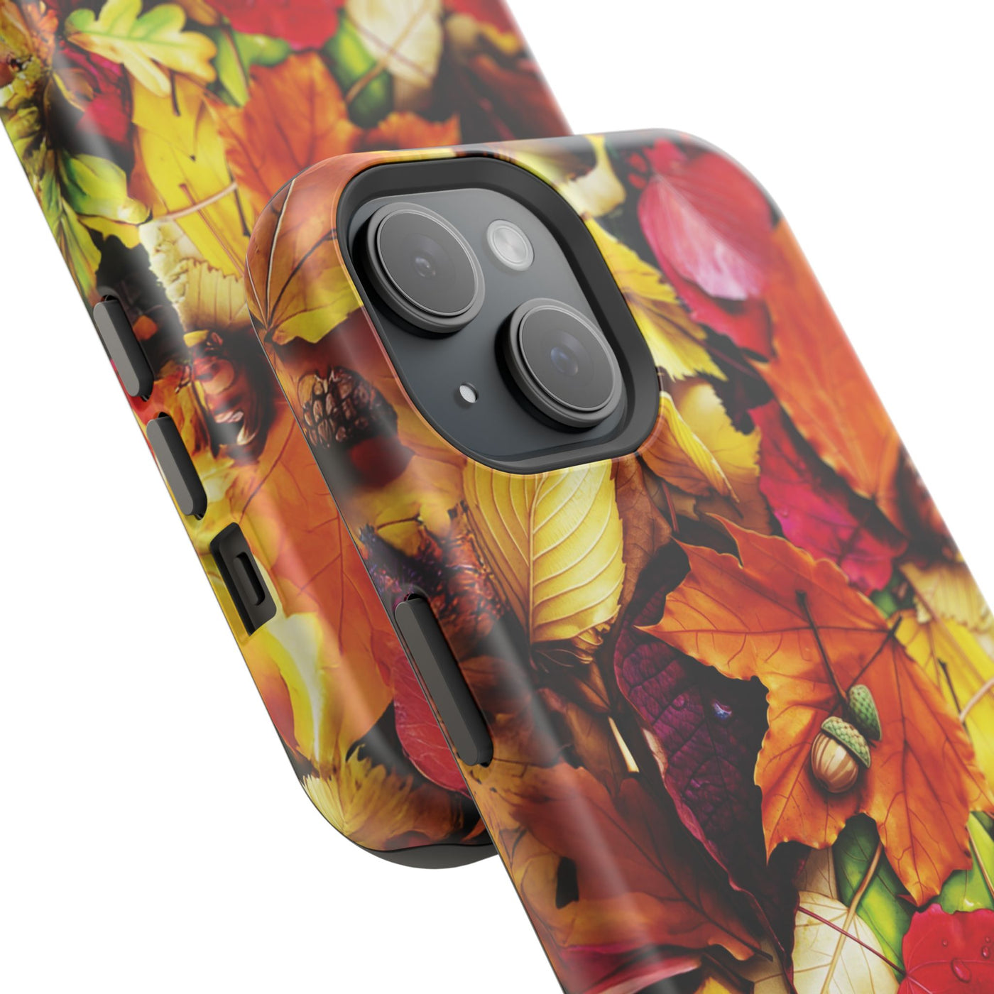 Aesthetic Tough Magsafe Fall Leaves Foliage Phone Case - For iPhone 17 Pro Max iPhone 16 Pro iPhone 15 Iphone 14 Plus 13 Pro 12 11 10 - Studio40ParkLane