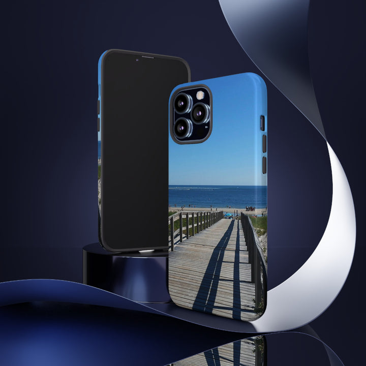 Cute Samsung Case | Cool Iphone Case | Summer Beach Walk, Samsung S24, S23, S22, S21, IPhone 15 Case | Iphone 14 Case, Iphone 13 Case - Studio40ParkLane