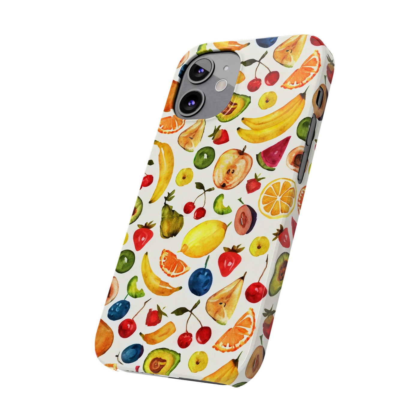 Fruit Mix Display Slim Cute Phone Cases for Iphone  | iPhone 15 Case | iPhone 15 Pro Max Case, Iphone 14, Iphone 14 Pro Max, Iphone 13