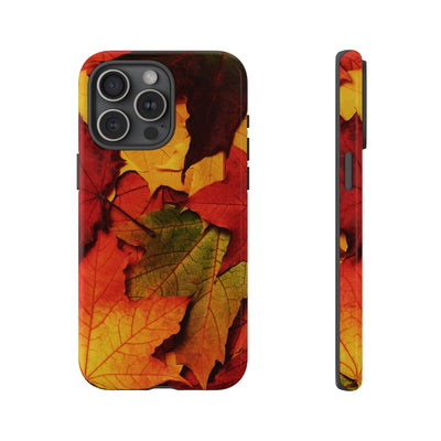 Autumn Fall Leaves Gift Cute Phone Case for, Samsung Galaxy S24, S23, S22, S21, IPhone 16 Case | Iphone 15, Iphone 14, IPhone 13 Case Mom Dad Gift