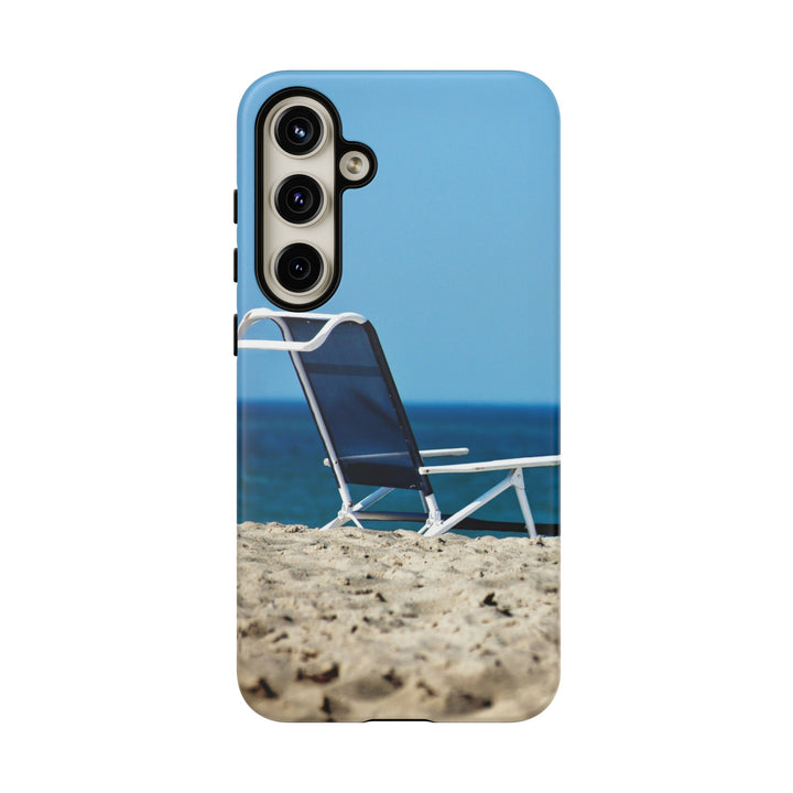 Cute Samsung Case | Cool Iphone Case | Summer Blue Beach Chair, Samsung S24, S23, S22, S21, IPhone 15 Case | Iphone 14 Case, Iphone 13 Case - Studio40ParkLane