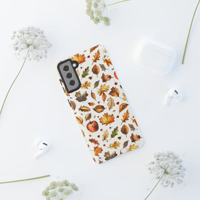 Autumn Fall Leaves Gift for Her Cute Phone Case for, Samsung Galaxy S24, S23, S22, S21, IPhone 16 Case | Iphone 15, Iphone 14, IPhone 13 Case