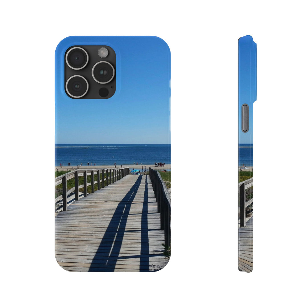 Slim Cute Phone Cases for Iphone - | iPhone 15 Case | iPhone 15 Pro Max Case, Iphone 14 Case, Iphone 14 Pro Max, Iphone 13, Summer Beach Walk - Studio40ParkLane