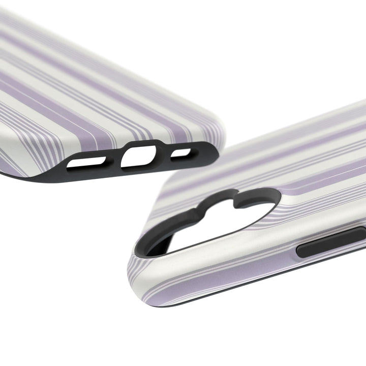 MagSafe Cute Phone Case, Coastal Striped Phone Case for iPhone 17 16 15 14 13 12 Pro Max, Samsung S25 S24 S23 Ultra case
