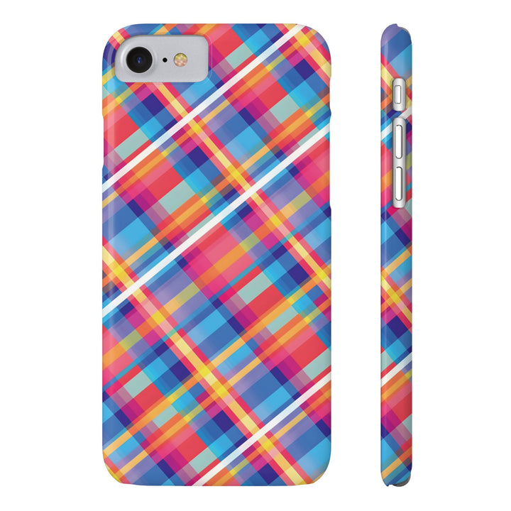 Slim Checkered Plaid Gift for Her Cute Phone Cases for Iphone 16 Pro Max | iPhone 15 Case | iPhone 15 Pro Max Case, Iphone 14, 13, 12, 11, 10, 8, 7 - Studio40ParkLane