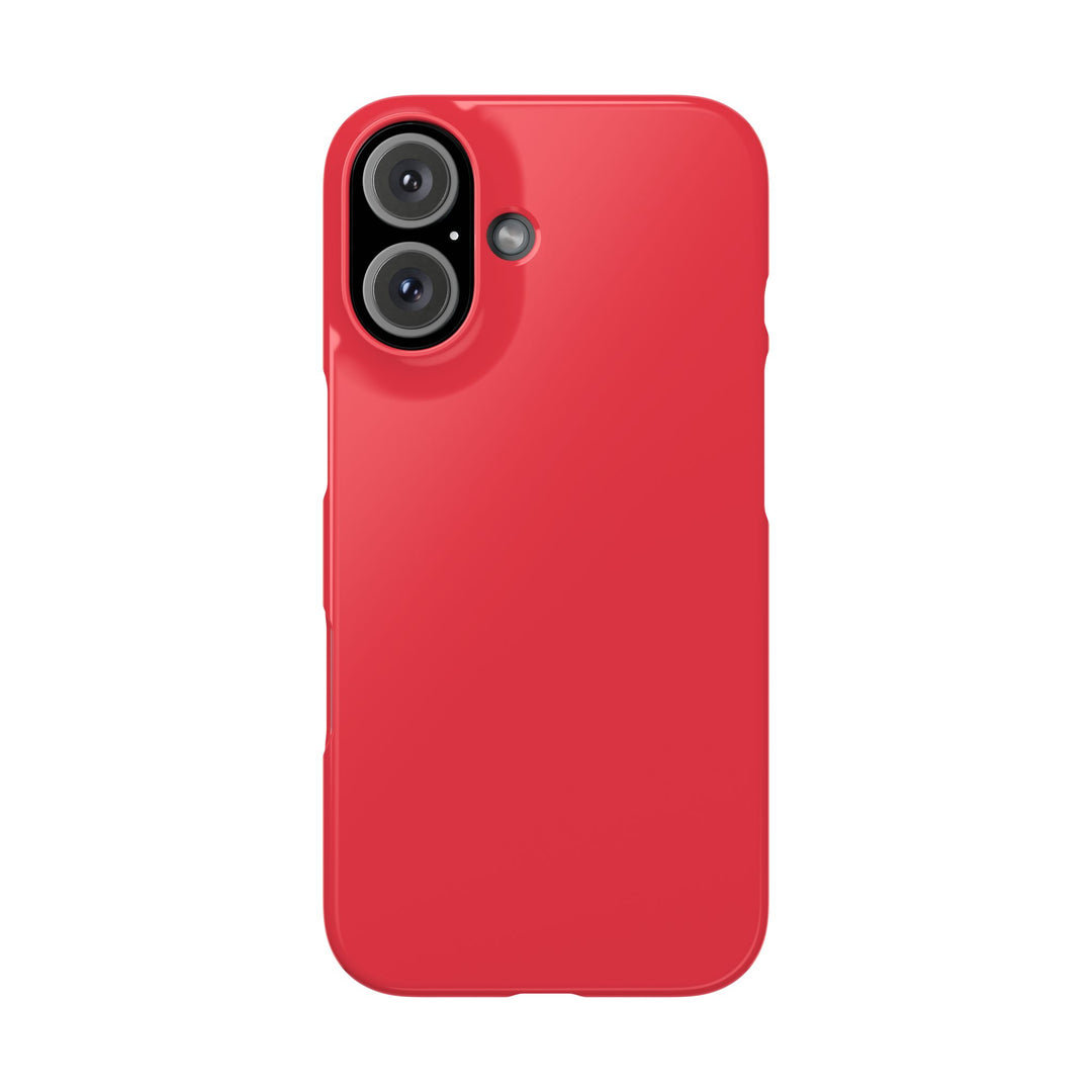 Slim Red Rouge Gift for Her Aesthetic Cute Phone Case for Iphone 16 - | iPhone 15 Pro Max Case | iPhone 14 Case 13 12 11 10 9 8 7 - Studio40ParkLane
