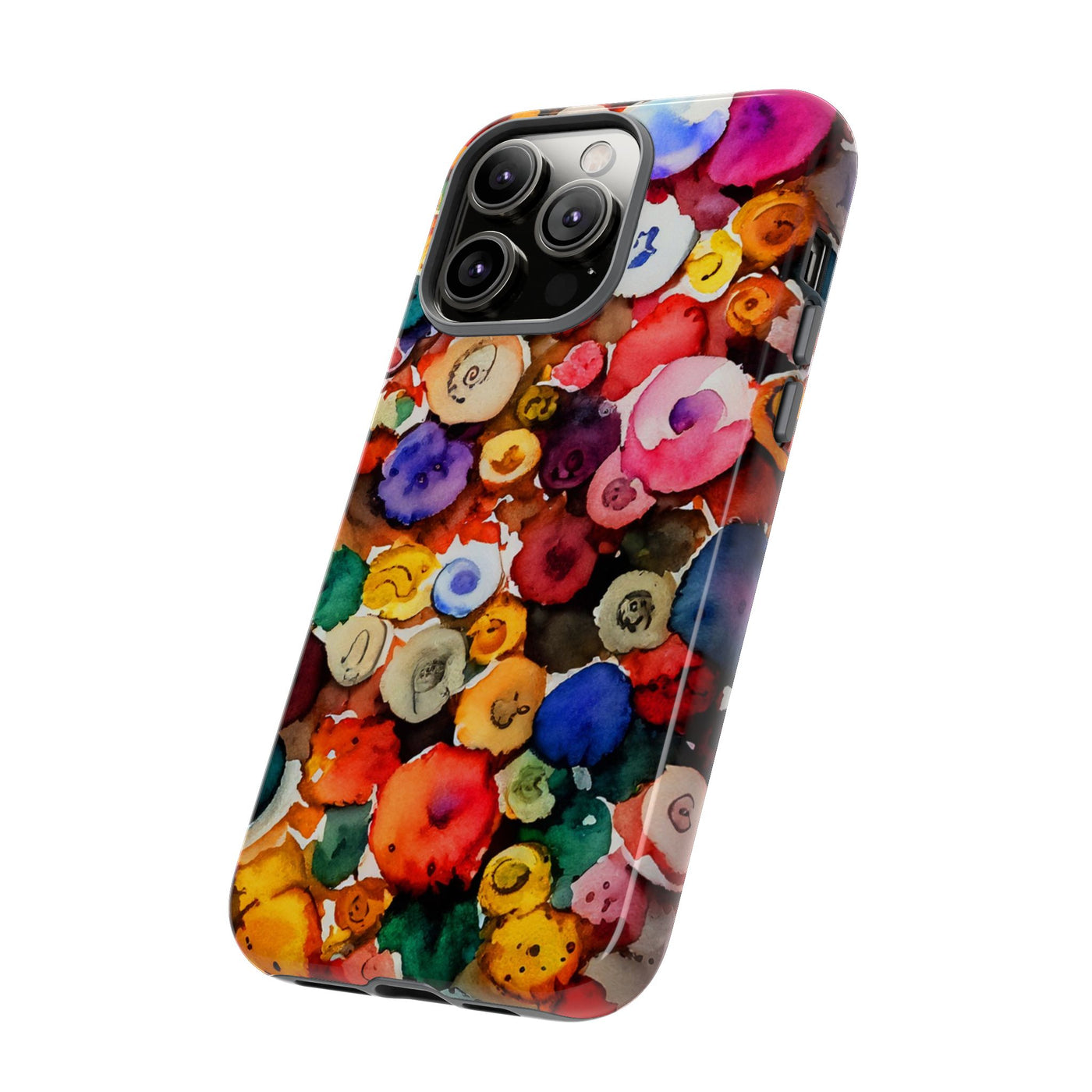 Impact Resistant, Fall Colors Buttons, Cute Phone Cases for Samsung S24, S23, S22, S21, IPhone 15 pro Iphone 14 pro Iphone 13 IPhone 12 Iphone 11