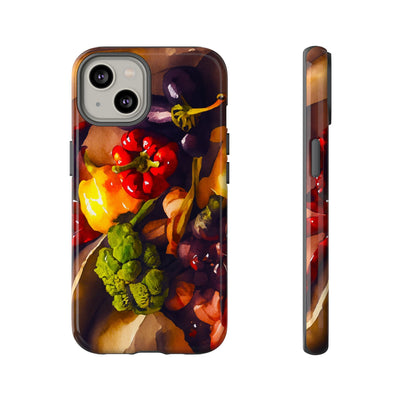 Impact Resistant, Fall Farm Vegetables, Cute Phone Cases for Samsung S24, S23, S22, S21, IPhone 15 pro Iphone 14 pro Iphone 13 IPhone 12 Iphone 11