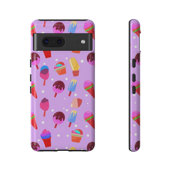 Cute Samsung Case | Cool Iphone Case | Summer Pink Ice - Cream, Samsung S24, S23, S22, S21, IPhone 15 Case | Iphone 14 Case, Iphone 13 Case - Studio40ParkLane