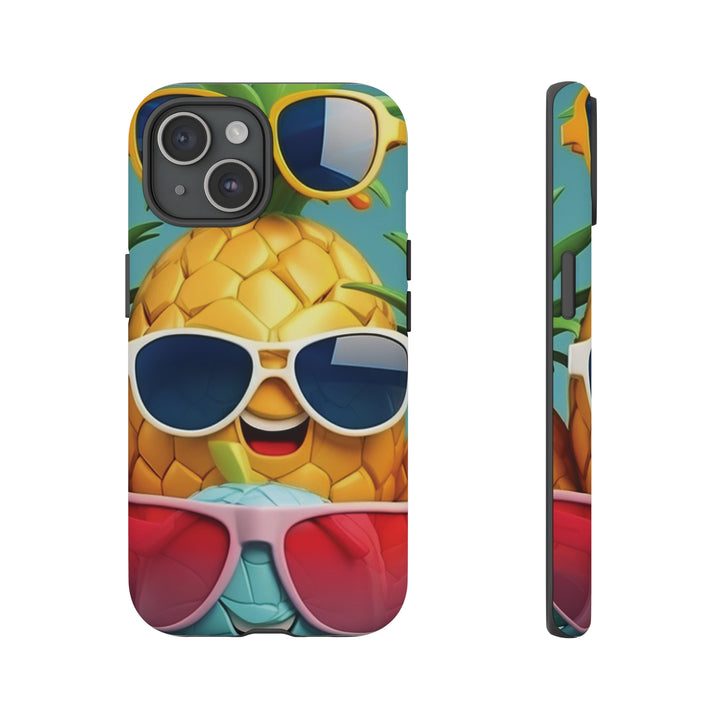 Cute IPhone Case | Summer Pineapple Fruit, iPhone 15 Case | iPhone 15 Pro Case, Iphone 14 Case, Iphone 14 Pro Max Case, Protective Iphone Case - Studio40ParkLane