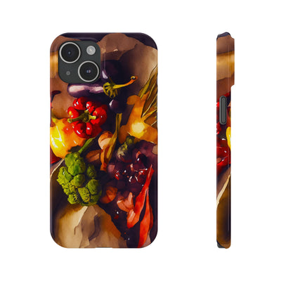 Fall Farm Vegetables Slim Cute Phone Cases for Iphone  | iPhone 15 Case | iPhone 15 Pro Max Case, Iphone 14, Iphone 14 Pro Max, Iphone 13