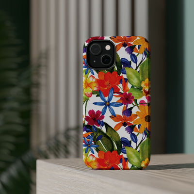 Spring Flowers Magsafe Cute Phone Case for Iphone Gift for Her, iPhone 16 Case iPhone 15 Pro Max Case, Iphone 14, Iphone 14 Pro Max, 13, 12 - Studio40ParkLane