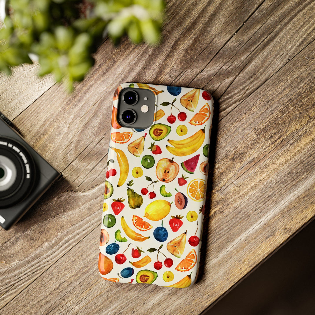 Fruit Mix Display Slim Cute Phone Cases for Iphone | iPhone 15 Case | iPhone 15 Pro Max Case, Iphone 14, Iphone 14 Pro Max, Iphone 13 - Studio40ParkLane