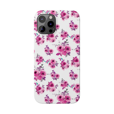 Slim Spring Flowers Gift for Her Cute Phone Cases for Iphone 16 Pro Max | iPhone 15 Case | iPhone 15 Pro Max Case, Iphone 14, 13, 12, 11, 10, 8, 7 - Studio40ParkLane