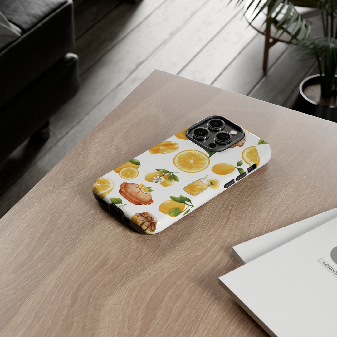 Cute IPhone Case | Summer Fruit Lemon, iPhone 15 Case | iPhone 15 Pro Case, Iphone 14 Case, Iphone 14 Pro Max Case, Protective Iphone Case - Studio40ParkLane