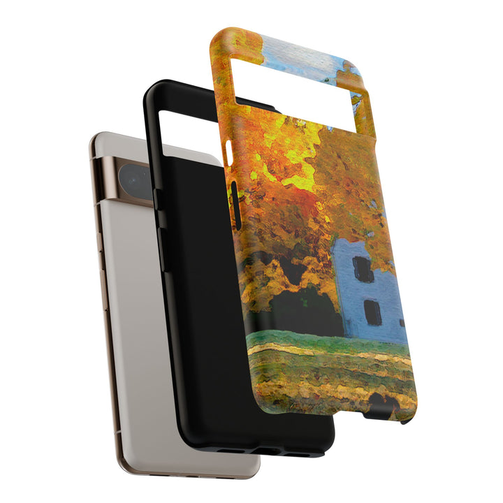 Impact Resistant, Fall Leaves Watercolor, Cute Phone Cases for Samsung S24, S23, S22, S21, IPhone 15 pro Iphone 14 pro Iphone 13 IPhone 12 Iphone 11 - Studio40ParkLane