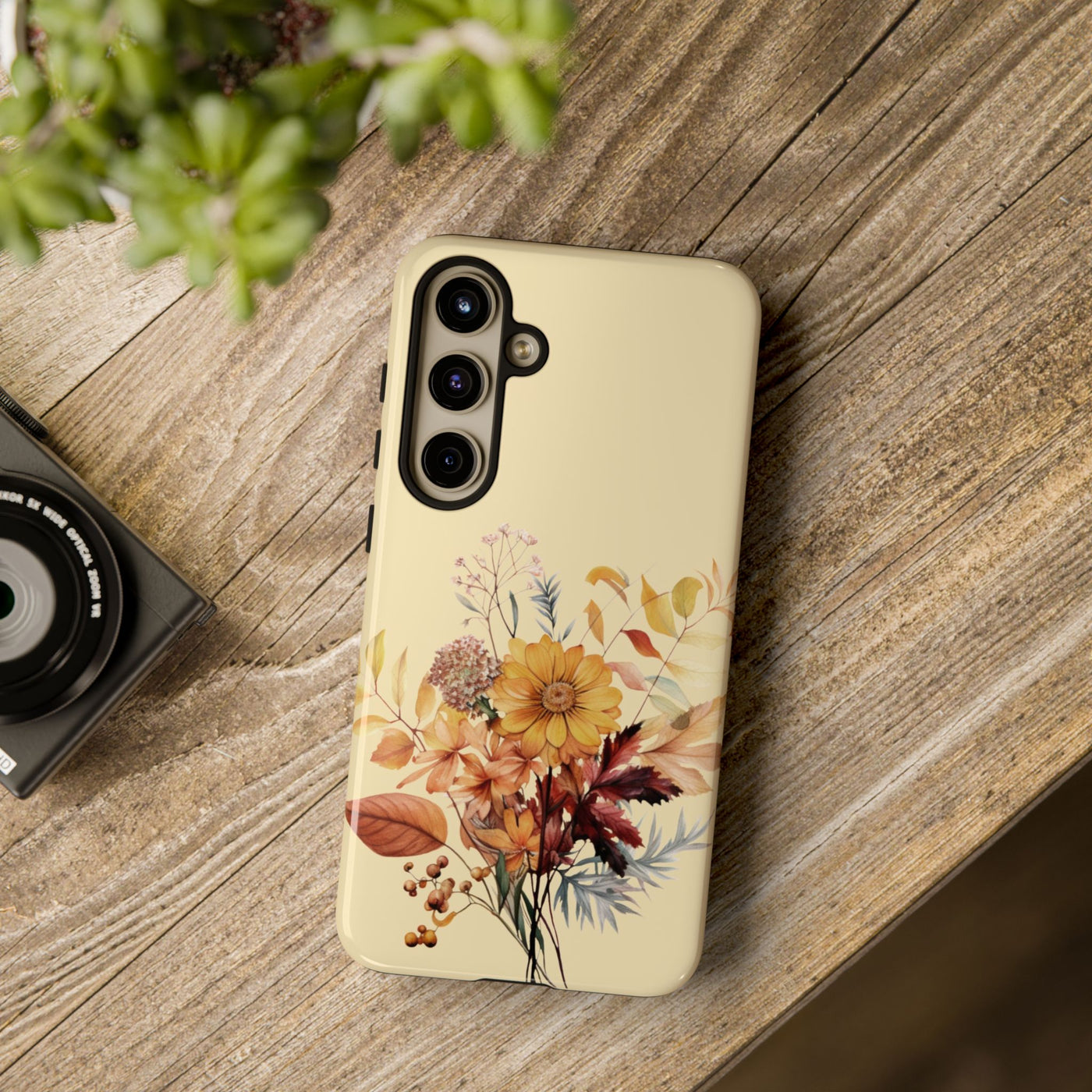 Autumn Fall Leaves Gift for Her Cute Phone Case for, Samsung Galaxy S24, S23, S22, S21, IPhone 16 Case | Iphone 15, Iphone 14, IPhone 13 Case