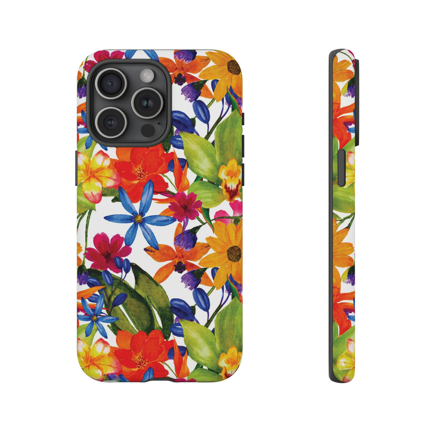 Premium Tough Spring Flowers Cute Phone Cases for Samsung S24, S23, S22, S21, S20, Plus and Ultra, Iphone 16 Pro Max,15, 14, 13, 12, 11, 10 - Studio40ParkLane