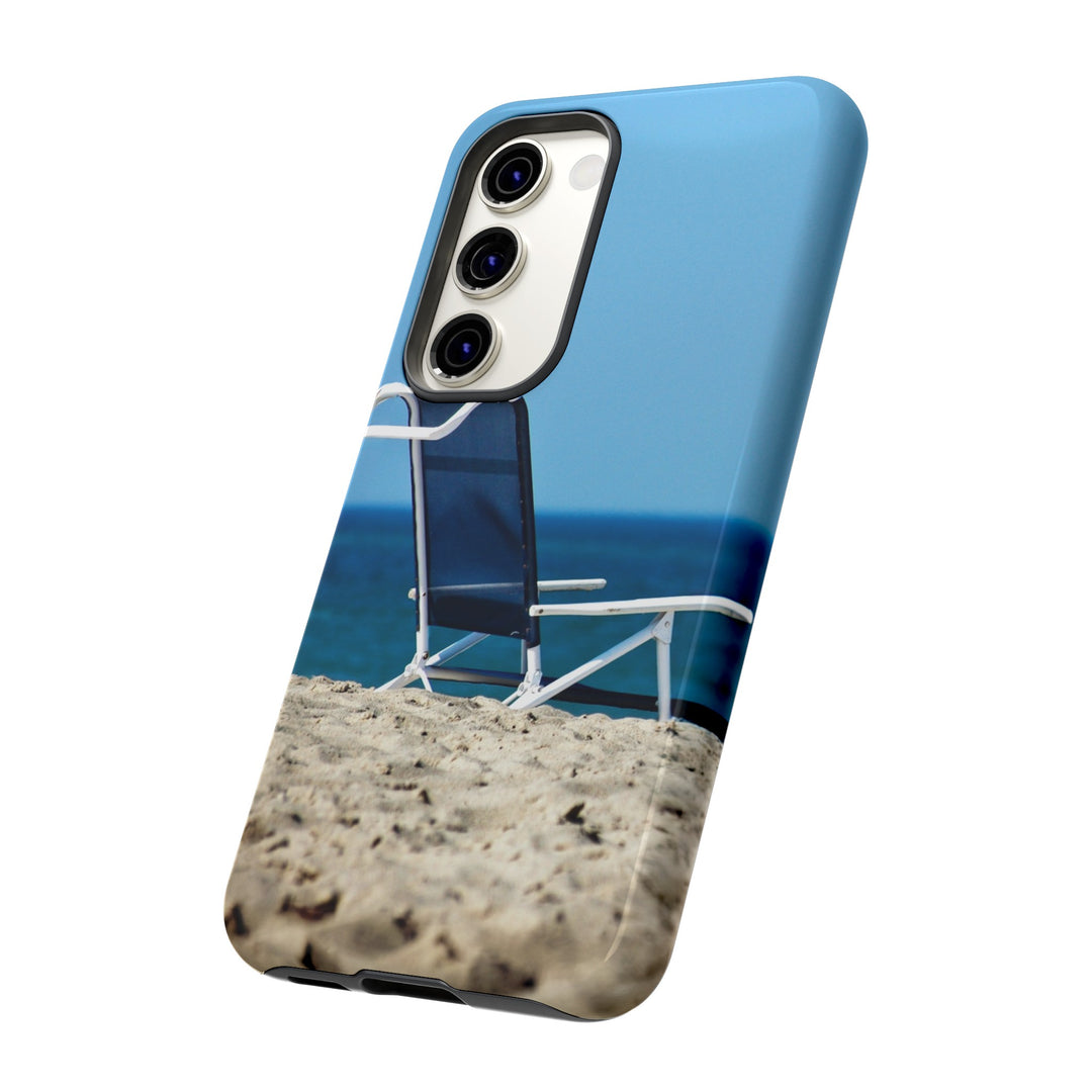 Cute Samsung Case | Cool Iphone Case | Summer Blue Beach Chair, Samsung S24, S23, S22, S21, IPhone 15 Case | Iphone 14 Case, Iphone 13 Case - Studio40ParkLane