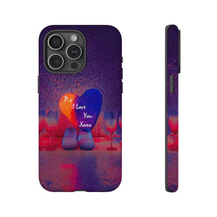 Cute Samsung Case | Cool Iphone Case | PS I love You - Heart, Samsung S24, S23, S22, S21, IPhone 15 Case | Iphone 14 Case, Iphone 13 Case - Studio40ParkLane