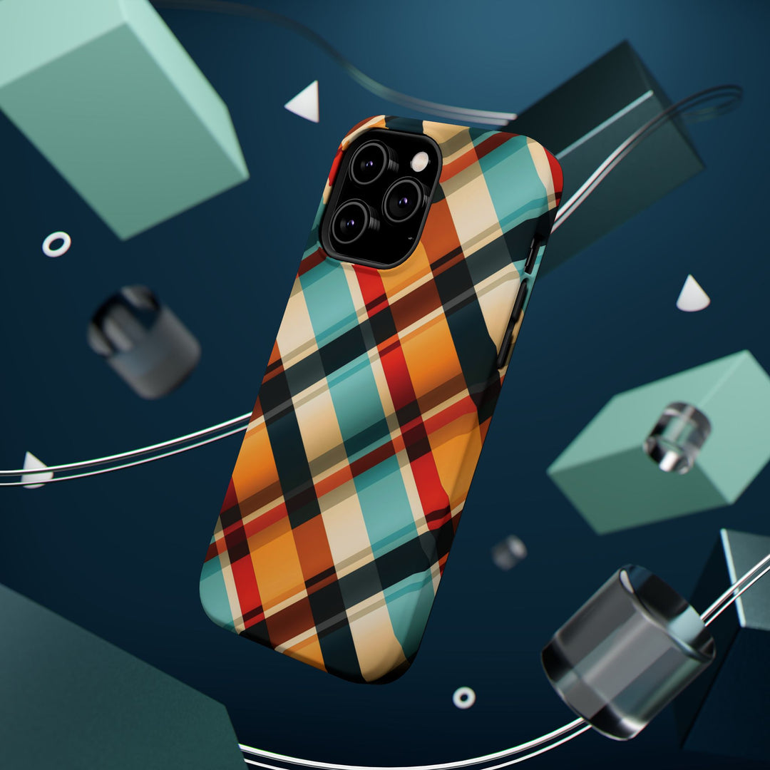 Checkered Plaid Magsafe Gift for Her Cute Phone Case for Iphone, | iPhone 16 | iPhone 15 Pro Max, Iphone 14 Pro Max, 13 12 11 10 9 8 7 - Studio40ParkLane