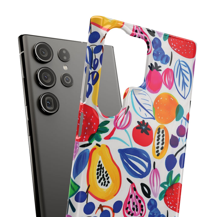 Snap Cute Custom Phone Case, Summer Fruit case for iPhone 18 17 16 15 14 13 12 Pro Max, Samsung S26 S25 S24 S23 Ultra Protective Phone Case - Studio40ParkLane