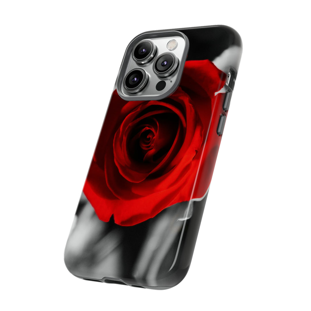 Cute IPhone Case | iPhone 15 Case | iPhone 15 Pro Max Case, Iphone 14 Case, Iphone 14 Pro Max Case IPhone Case for Art Lovers - Red Rose - Studio40ParkLane