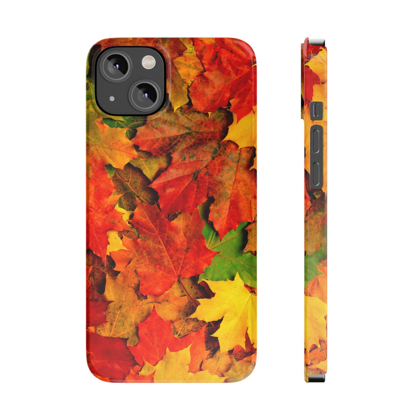 Slim Fall Leaves Slim Cute Phone Cases for Iphone  | iPhone 15 Case | iPhone 15 Pro Max Case, Iphone 14, Iphone 14 Pro Max, Iphone 13