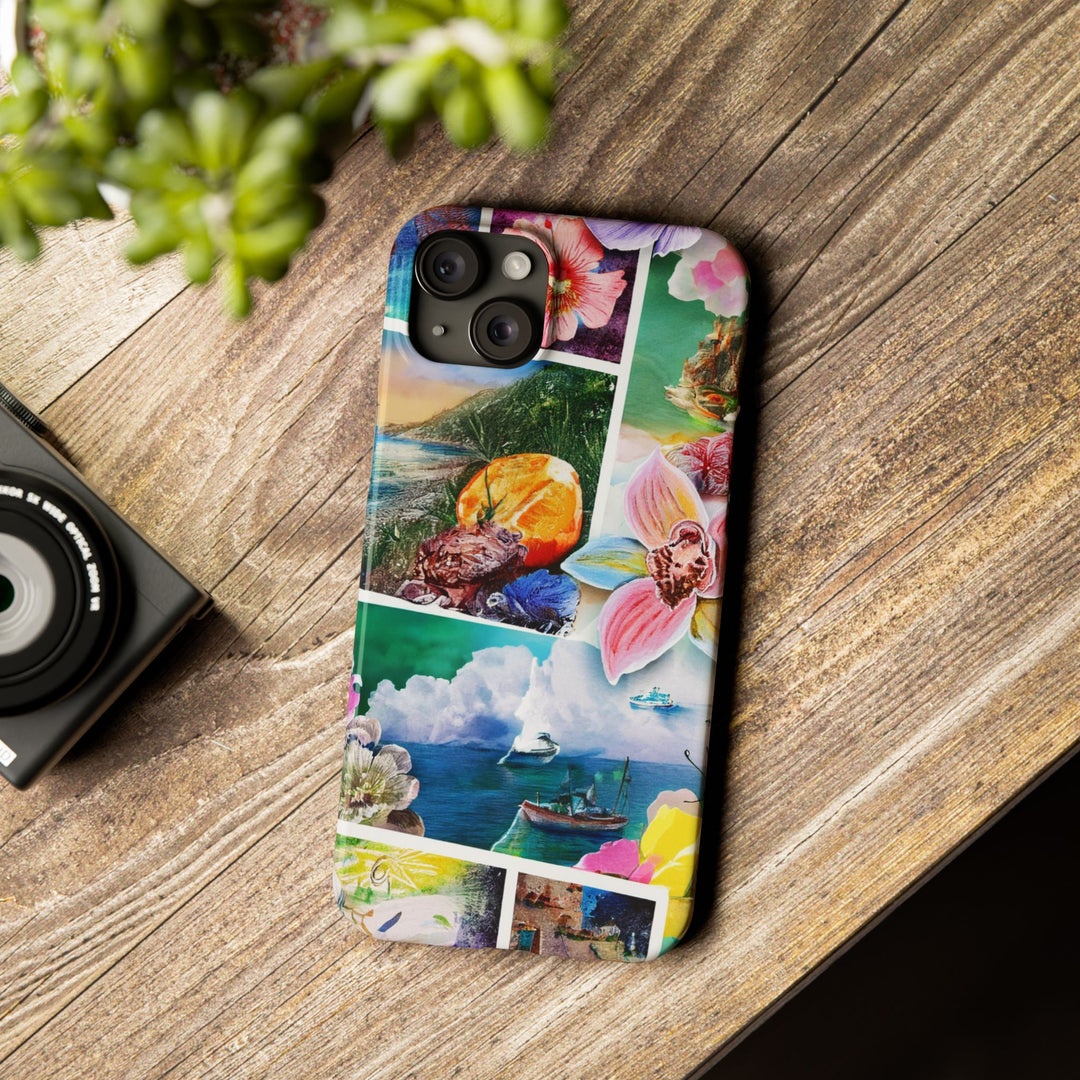 Slim Travel Coquette Collage Cute Phone Cases for Iphone | iPhone 15 Case | iPhone 15 Pro Max Case, Iphone 14, Iphone 14 Pro Max, Iphone 13 - Studio40ParkLane