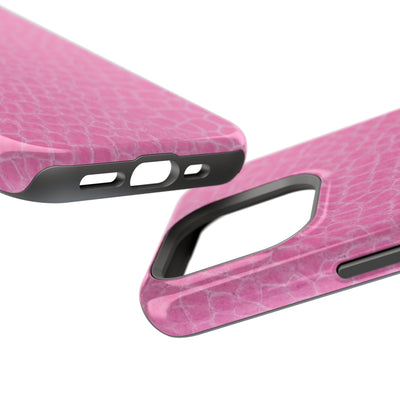 Non Leather Pink Color Pattern Magsafe Cute Phone Case for Iphone Gift for Her,  | iPhone 15 Case | iPhone 15 Pro Max Case, Iphone 14, Iphone 14 Pro Max, Iphone 13, Iphone 16