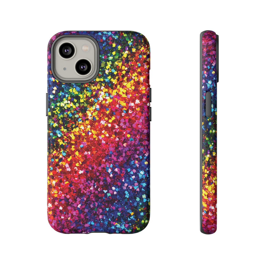 Premium Tough Muted Non - Glitter Color Composition Cute Phone Case, for IPhone 16 pro Max | Iphone 15, Iphone 14, 13, Samsung Galaxy S25, S24 - Studio40ParkLane