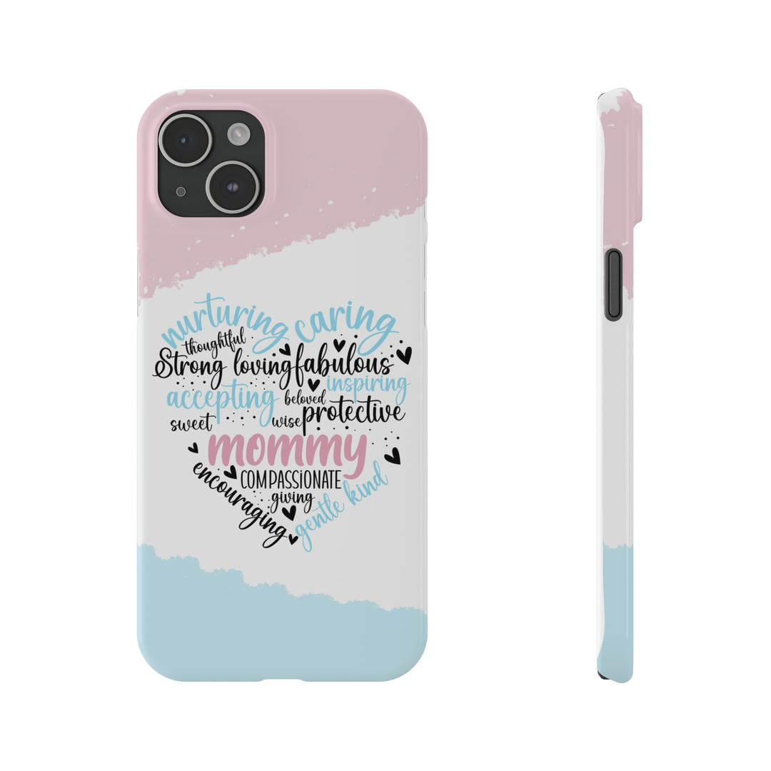Slim Cute Phone Cases for Iphone - | iPhone 15 Case | iPhone 15 Pro Max Case, Iphone 14 Case, Iphone 14 Pro Max, Iphone 13, Mother&