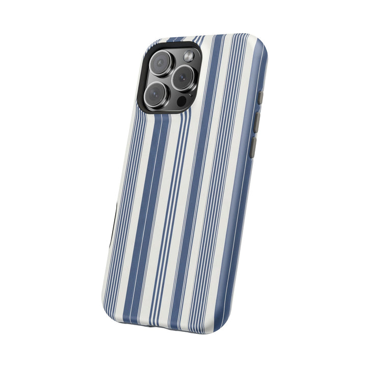 MagSafe Cute Phone Case, Coastal Striped Phone Case for iPhone 17 16 15 14 13 12 Pro Max, Samsung S26 S25 S24 Ultra case - Studio40ParkLane