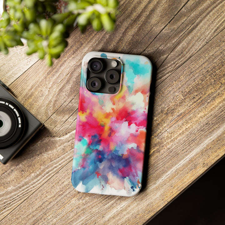 Slim Paint Splash Gift for Her Cute Phone Cases for Iphone 16 Pro Max | iPhone 15 Case | iPhone 15 Pro Max Case, Iphone 14, Iphone 14 Pro Max, Iphone 13 12 11 8 7 - Studio40ParkLane