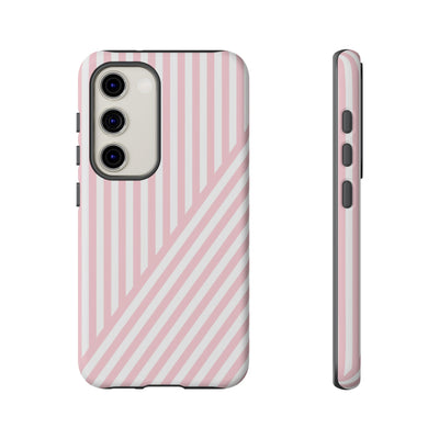 Custom Personalized Tough Phone Case - Aesthetic Stripes - For iPhone 17 Pro Max iPhone 16 Pro iPhone 15 Iphone 14 Iphone 13 Plus 13 12 11 - Studio40ParkLane