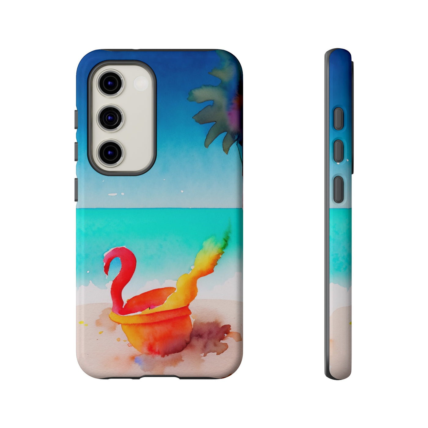 Cute Samsung Case | Cool Iphone Case | Summer Colorful Beach Bucket, Samsung S24, S23, S22, S21, IPhone 15 Case | Iphone 14 Case, Iphone 13 Case