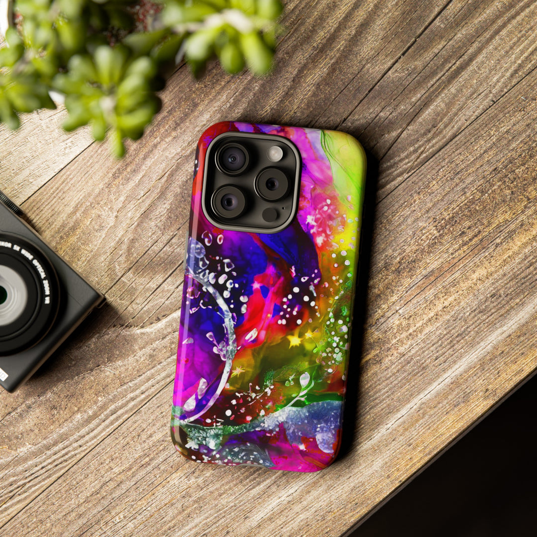 Impact Resistant, Multi Color Marble, Cute Phone Cases for Samsung S24, S23, S22, S21, IPhone 15 pro Iphone 14 pro Iphone 13 IPhone 12 Iphone 11 - Studio40ParkLane