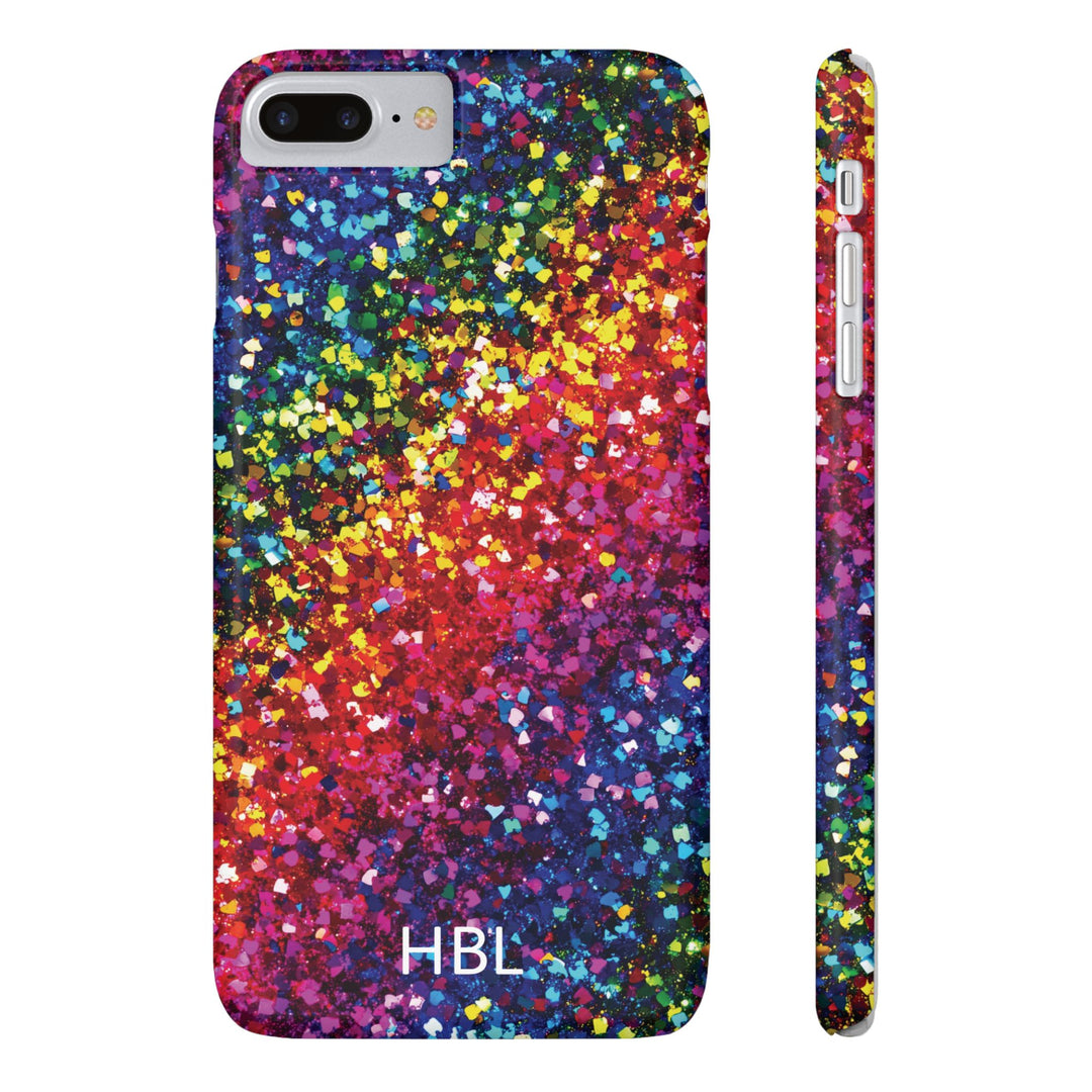 Slim Personalized Slim Muted Faux Play on Glitter Effect Cute Phone Cases for Iphone 16 Pro Max | iPhone 15 Case | iPhone 15 Pro Max Case, Iphone 14, Iphone 14 Pro Max, Iphone 13 12 11 8 7 - Studio40ParkLane