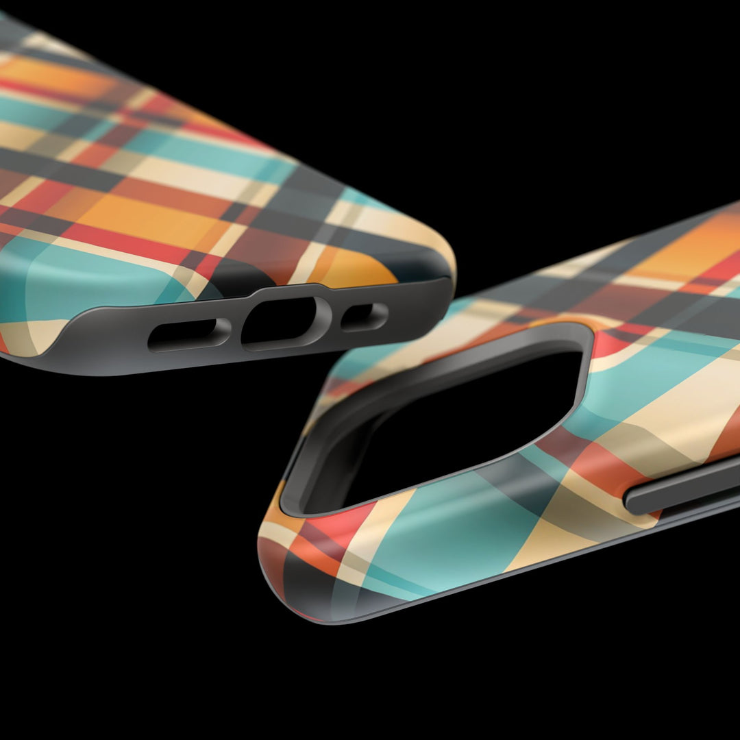 Checkered Plaid Magsafe Gift for Her Cute Phone Case for Iphone, | iPhone 16 | iPhone 15 Pro Max, Iphone 14 Pro Max, 13 12 11 10 9 8 7 - Studio40ParkLane