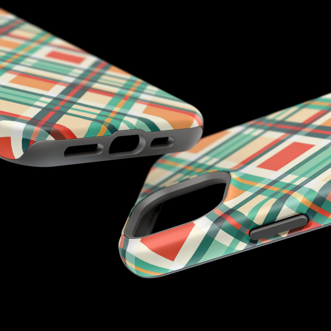 Checkered Plaid Magsafe Gift for Her Cute Phone Case for Iphone, | iPhone 16 | iPhone 15 Pro Max, Iphone 14 Pro Max, 13 12 11 10 9 8 7 - Studio40ParkLane