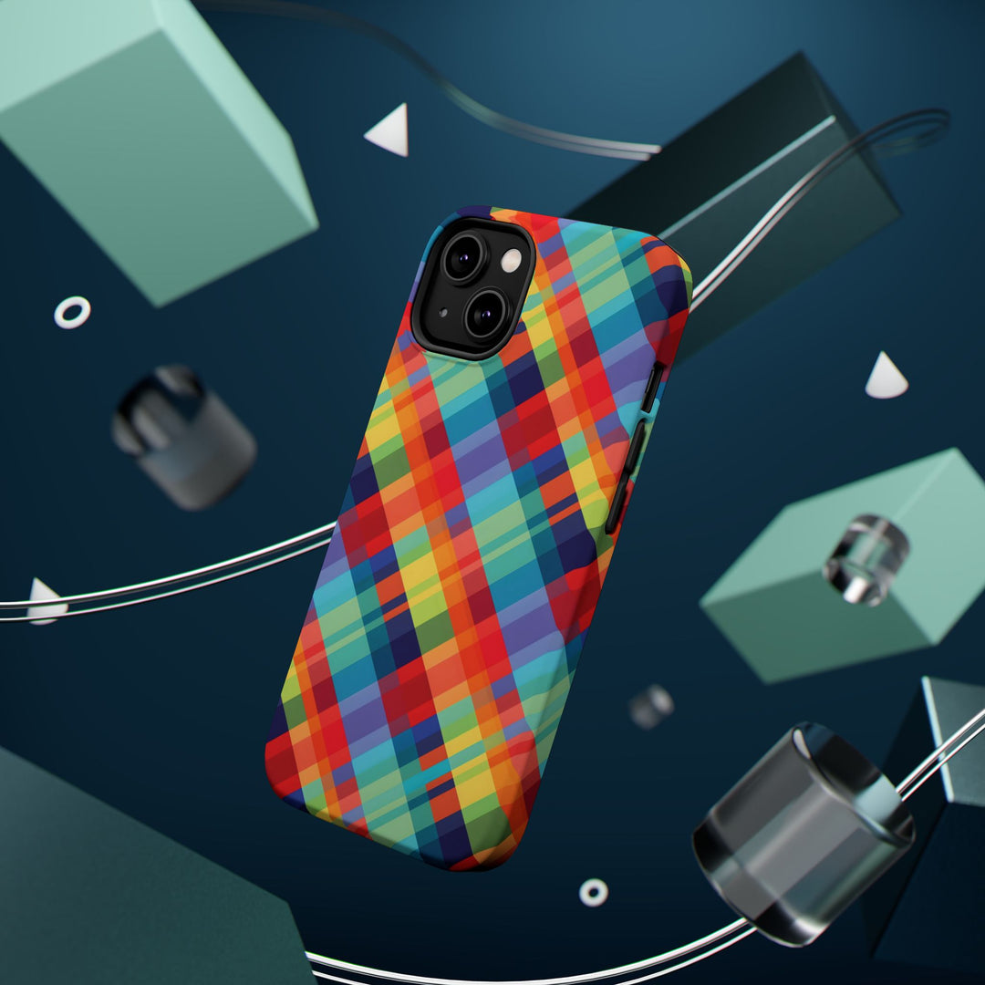 Checkered Plaid Magsafe Gift for Her Cute Phone Case for Iphone, | iPhone 16 | iPhone 15 Pro Max, Iphone 14 Pro Max, 13 12 11 10 9 8 7 - Studio40ParkLane