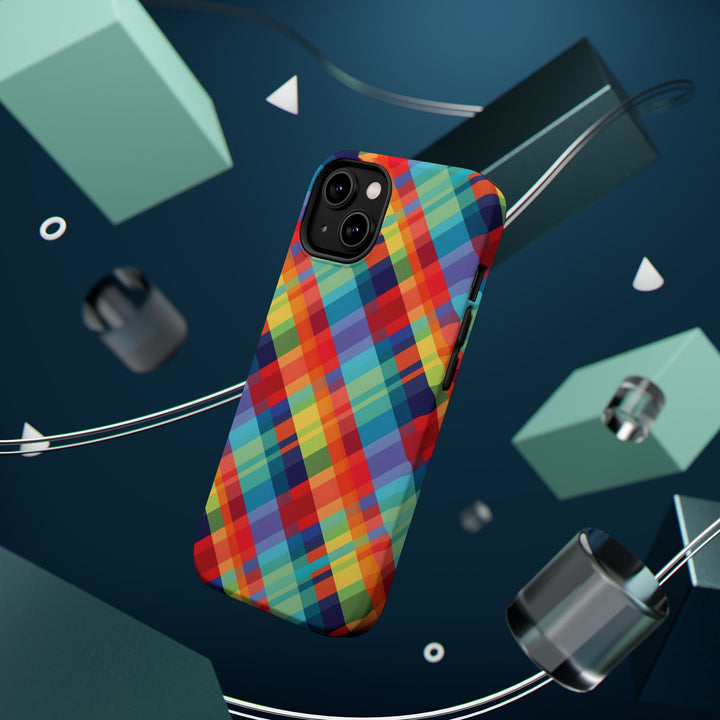 Checkered Plaid Magsafe Gift for Her Cute Phone Case for Iphone, | iPhone 16 | iPhone 15 Pro Max, Iphone 14 Pro Max, 13 12 11 10 9 8 7 - Studio40ParkLane