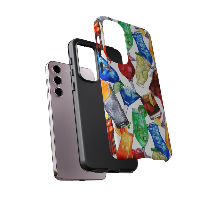 Cute Samsung Case | Cool Iphone Case | Summer Fruit Cocktail, Samsung S24, S23, S22, S21, IPhone 15 Case | Iphone 14 Case, Iphone 13 Case - Studio40ParkLane