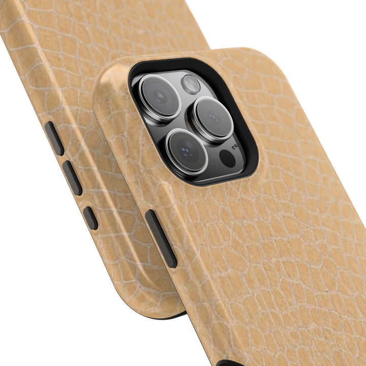 Non Leather Beige Color Pattern Magsafe Cute Phone Case for Iphone Gift for Her, | iPhone 15 Case | iPhone 15 Pro Max Case, Iphone 14, Iphone 14 Pro Max, Iphone 13, Iphone 16 - Studio40ParkLane