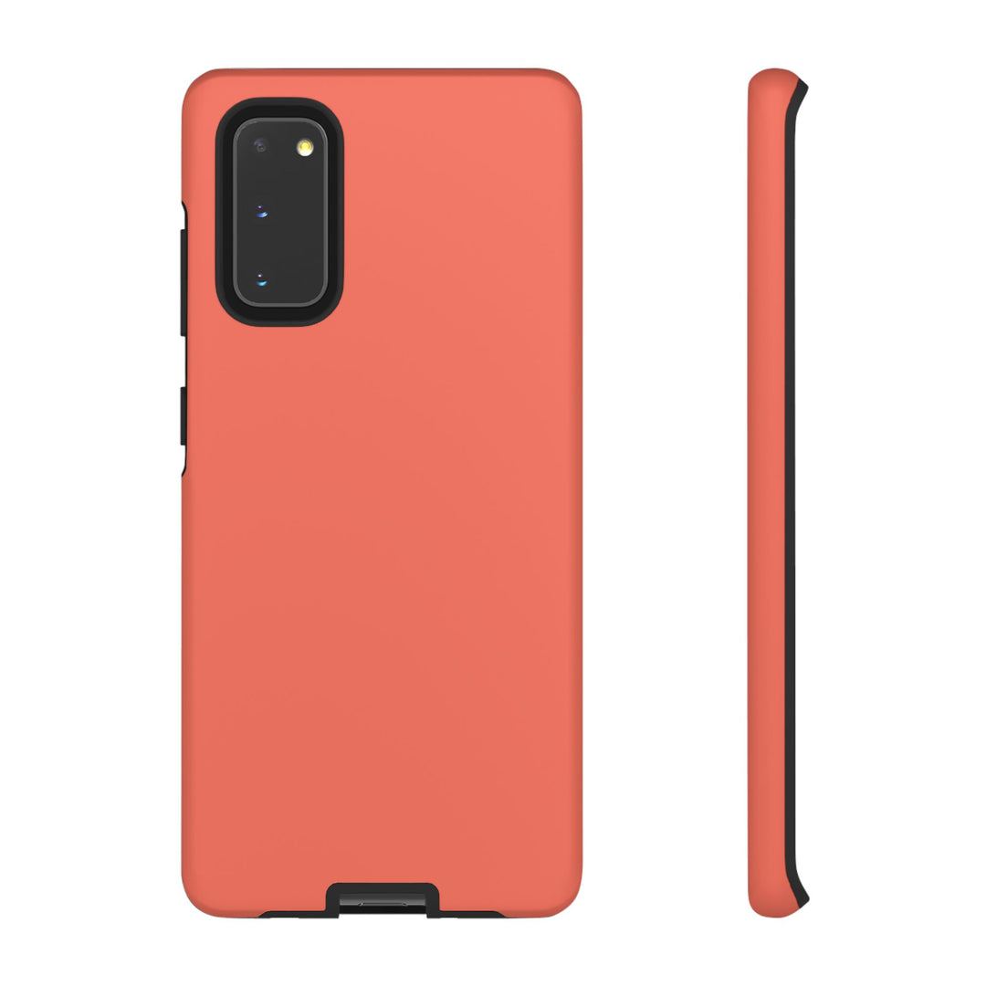 Premium Tough Coral Pink Orange Gift for Her Cute Phone Cases for Samsung S25 S24, S23, S22, S21, Iphone, 16, 15, 14, 13 Pro Max Ultra - Studio40ParkLane