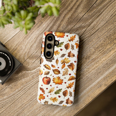 Autumn Fall Leaves Gift for Her Cute Phone Case for, Samsung Galaxy S24, S23, S22, S21, IPhone 16 Case | Iphone 15, Iphone 14, IPhone 13 Case